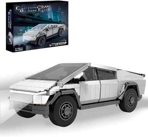 Light-Up Car Building Set,1:14 City Cyber Off-Road Truck Building Toy with Lights,STEM Building Block for Adults Kids,Boys and Girls,Ideas Creative Gift for Car Lovers,1547 pcs Collectible Model Kit in Saudi Arabia
