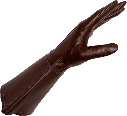 Enforcer Unlined Leather Gauntlet for Motorcycle Riding, Honor Guards, and Marching Bands TD650HP in Saudi Arabia