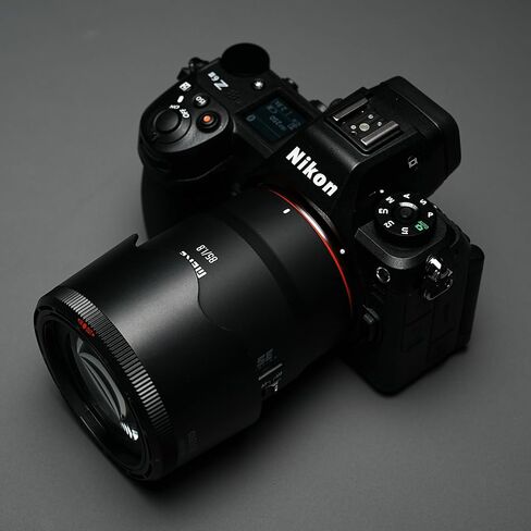 عدسة Meike 50mm F1.8 Auto Focus STM Stepping Motor كاملة الإطار متوافقة مع كاميرات Nikon Z Mount Z50، Z5، Z6، Z7، Z6II، Z7II، Z9، Z30، Z fc in Saudi Arabia