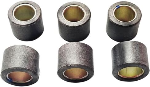 6 قطعة 23x18 مللي متر 20 جرام متغير الأسطوانة مخلب المنزلق بكرة النحاس متوافق مع CT250 CT300 XMAX300 RT3 S350 TW in Saudi Arabia