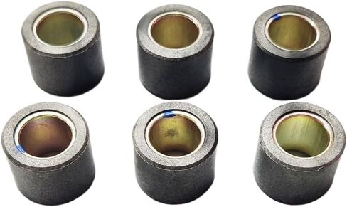 6 قطعة 23x18 مللي متر 20 جرام متغير الأسطوانة مخلب المنزلق بكرة النحاس متوافق مع CT250 CT300 XMAX300 RT3 S350 TW in Saudi Arabia