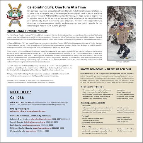 Ski 2026 Wall Calendar - 12x12 Backcountry Skiing Colorado and Beyond in Saudi Arabia