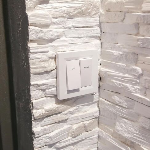 ملصقات مفاتيح الإضاءة الشفافة 620 قطعة، ملصقات مفاتيح مقاومة للماء للمنزل والمكتب والمطبخ والحمام وتحديد وتنظيم (620 قطعة) in Kuwait