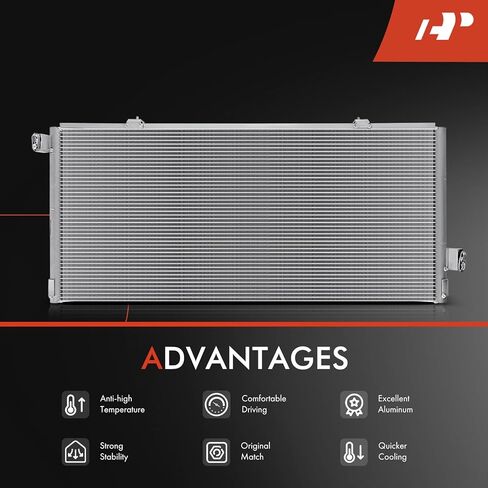 A-Premium A/C Condenser Compatible with 2000-2004 Subaru Outback/Legacy, 2003-2006 Baja, 2.5L 3.0L in Saudi Arabia