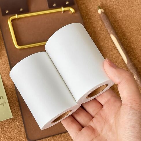 لوحة مذكرات مثبتة على الحائط بتصميم عتيق مع لفة خضراء داكنة طبيعية - مفكرة ذات حافظة ريفية، لوحة كتابة قابلة للتمزيق للملاحظات والقائمة والمطبخ والمقهى وديكور المكتب المنزلي in Kuwait