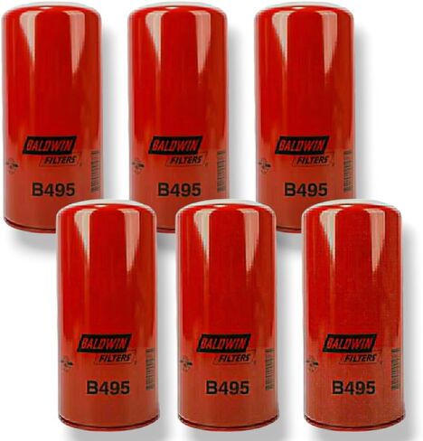 B495 Oil Filter, Lube Spin-on Replace LF3620 P552100 23518480 (6 pack) in Saudi Arabia