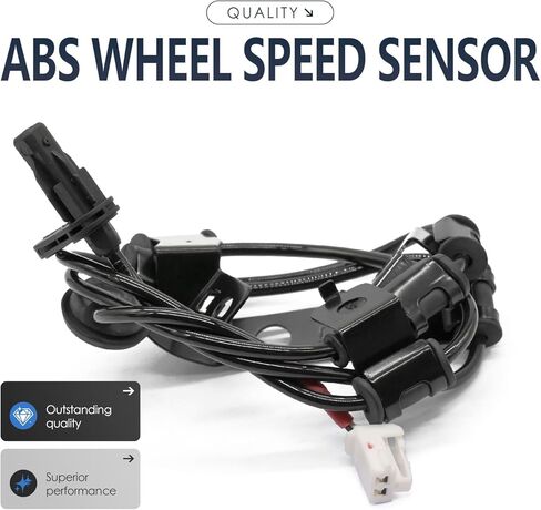 2PCS Rear Left and Right Abs Wheel Speed Sensor Compatible With Hyundai Tucson replacement for Kia Sportage 956802S300 956812S300 ALS2071 ALS2072 FWD 10 11 12 13 14 15 16 2011 2012 2013 2014 2015 2016 in Saudi Arabia