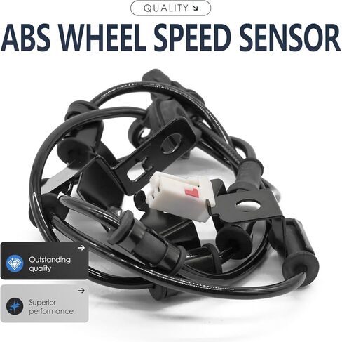 2PCS Rear Left and Right Abs Wheel Speed Sensor Compatible With Hyundai Tucson replacement for Kia Sportage 956802S300 956812S300 ALS2071 ALS2072 FWD 10 11 12 13 14 15 16 2011 2012 2013 2014 2015 2016 in Saudi Arabia