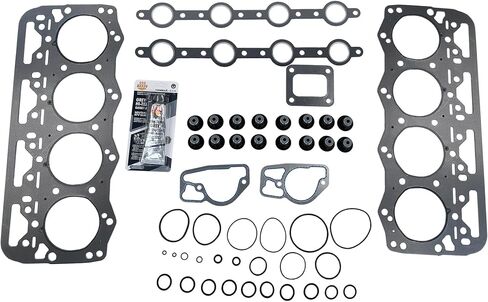 مجموعة حشية رأس PartsFlow تناسب 94-03 Ford E350 E450 E550 F250 F350 F450 F550 F59 FORD ECONOLINE EXCURSION F SUPER DUTY 7.3L Diesel Turbo VIN F, K, M HS9239PT in Saudi Arabia