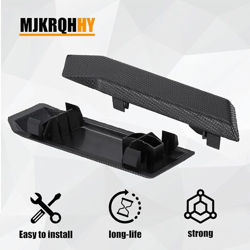 غطاء مقبض لوحة التشغيل متوافق مع Ford F-150 F-250 F-350 2015-2022 Expedition 2019-2023 / استبدال: FL3Z-16491-DA، جانب السائق الأيسر (قطعتان) in Kuwait