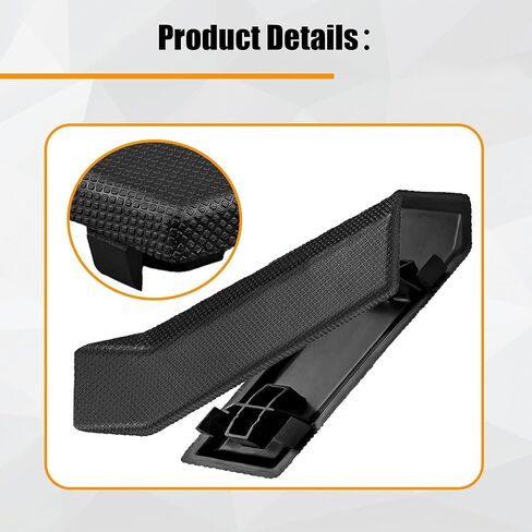 غطاء مقبض لوحة التشغيل متوافق مع Ford F-150 F-250 F-350 2015-2022 Expedition 2019-2023 / استبدال: FL3Z-16491-DA، جانب السائق الأيسر (قطعتان) in Kuwait