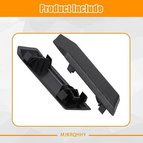 غطاء مقبض لوحة التشغيل متوافق مع Ford F-150 F-250 F-350 2015-2022 Expedition 2019-2023 / استبدال: FL3Z-16491-DA، جانب السائق الأيسر (قطعتان) in Kuwait