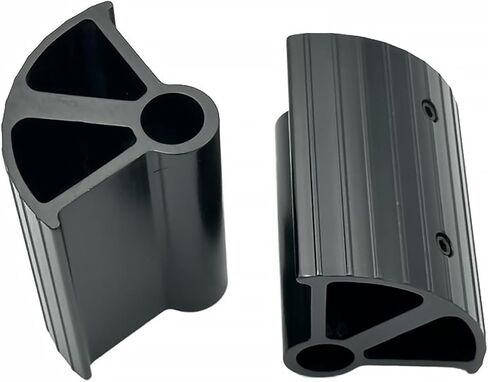 1 Pair Go Kart Aluminum Accelerator Pedal Extenders, Ergonomic Kart Brake Pedal Accessories (Black) in Saudi Arabia