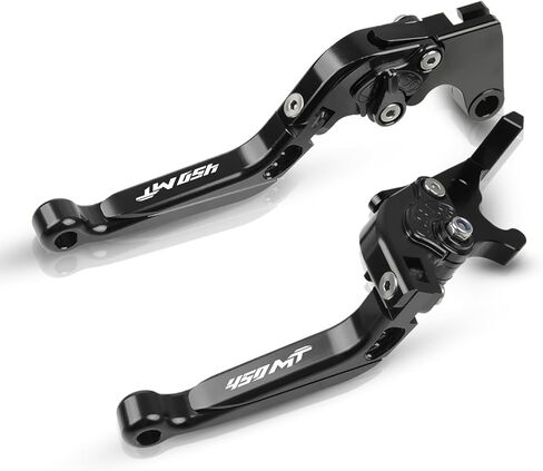 CF-MOTO 450 MT 2024 Motocycle Brake & Clutch Levers Set Foldable Extendable CNC Fit Compatible with CF-MOTO 450 MT 2024 Adjustable Brakes Clutch Levers(BK) in Kuwait