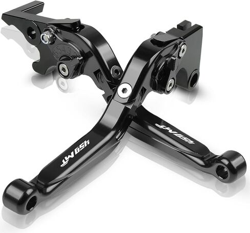 CF-MOTO 450 MT 2024 Motocycle Brake & Clutch Levers Set Foldable Extendable CNC Fit Compatible with CF-MOTO 450 MT 2024 Adjustable Brakes Clutch Levers(BK) in Kuwait