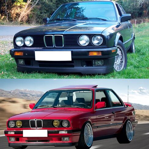 الشفة الأمامية الممتصة للصدمات متوافقة مع 1984-1992 BMW 3-Series E30، نمط المصنع غير مطلي PP Air Dam Chin Splitter Spoiler Lip من IKON MOTORSPORTS in Saudi Arabia