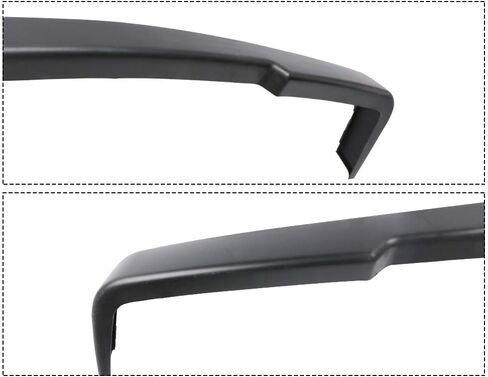 الشفة الأمامية الممتصة للصدمات متوافقة مع 1984-1992 BMW 3-Series E30، نمط المصنع غير مطلي PP Air Dam Chin Splitter Spoiler Lip من IKON MOTORSPORTS in Saudi Arabia