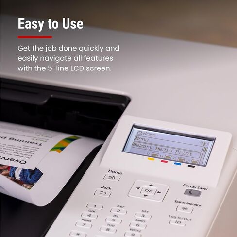 Canon Color imageCLASS LBP647Cdw Wireless Laser Printer for Duplex Printing, White - Home Office, Small Office Printer with 26 PPM in Saudi Arabia