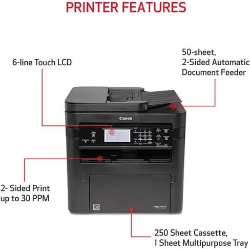 Canon imageCLASS MF269dw II All-in-One Wireless Duplex Monochrome Laser Printer (Certified Renewed) in Saudi Arabia