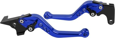 Short Brake Clutch Lever Sets CNC Aluminum Replacement for Suzuki GSXS750 GSX-S 750 2017-2021/ GSXS 950 GSX-S950 2021-2023/ SV650 SV650X 2022-2023 Motorcycle Accessories(Blue) in Saudi Arabia