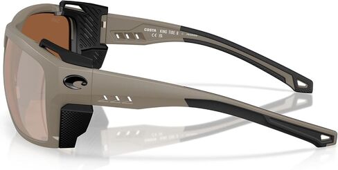 Costa Man Sunglasses Black Pearl Frame, Gray Lenses, 60MM in Saudi Arabia