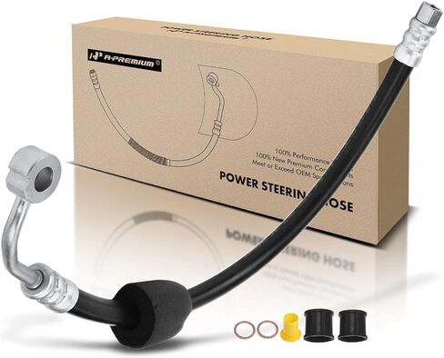 A-Premium Power Steering Hose Pressure Hose Line Assembly Compatible with Hyundai Accent 1996-1997/2001-2005 Dodge Verna 2004-2005 From Pump in Saudi Arabia