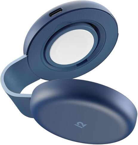 Twelve South Butterfly 2-in-1 USB-C MagSafe Charger | Compact Travel-Friendly Design Fast-Charges iPhone and Apple Watch in Kuwait