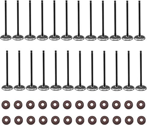Intake Exhaust Valves and Valve Seals Compatible with Acura MDX 2008-2023 Compatible with Honda Accord Odyssey 3.5L 3.7L 2008-2023 Replaces 14721P8EA00 14711RYEA00 in Saudi Arabia