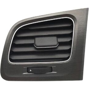 Car Vents Front Dashboard Left Air Conditioning Outlet Air Vent 5GG 819 703 5GG819703 for Golf 7 7.5 for GTI 2013-2020(Black)(Black) in Saudi Arabia