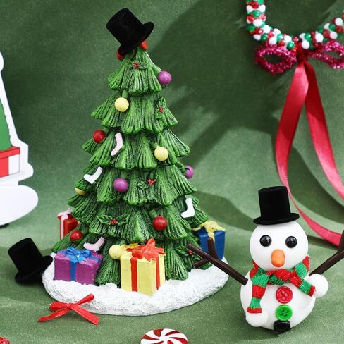 Homoyoyo 15pcs Mini Snowman Hats Miniature Black Doll Hat for Crafts for Doll Craft Project Christmas Decoration in Saudi Arabia