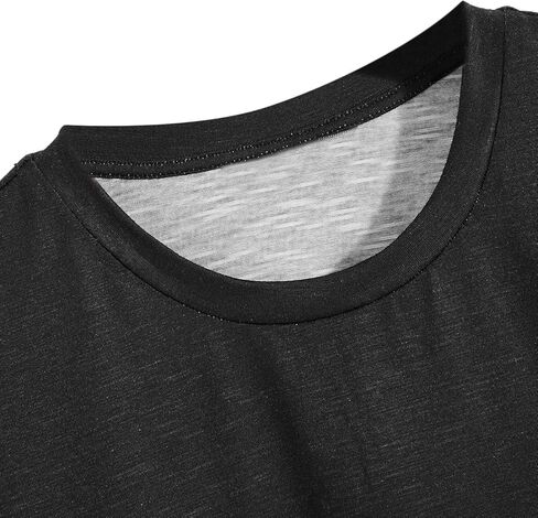 تي شيرت رجالي من SOLY HUX برقبة دائرية تي شيرت مطبوع عليه حروف وأكمام قصيرة تي شيرت صيفي غير رسمي ملابس خروج برتقالية XL in Kuwait