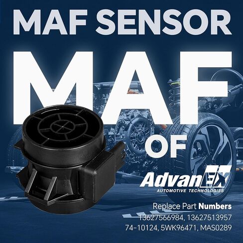 13627566984 Mass Air Flow Sensor MAF Compatible with BMW 325 325i 325Ci X3 Z4 M54 E46 Replaces 13627513957 5WK96471 MAS0289 in Saudi Arabia