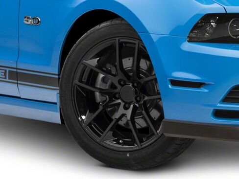 Magnetic Style Gloss Black Wheel; 20x8.5; 30mm Offset Compatible for 10-14 Mustang in Saudi Arabia