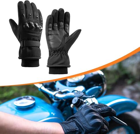 Motorcycle Gloves Anti Slip Motorbike Gloves for Motocross Sports Camping Hiking - Breathable Protective Gear in Kuwait