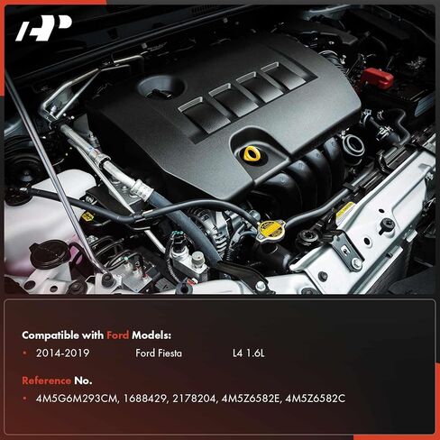 A-Premium Engine Valve Cover with Gasket and Bolt Compatible with Ford Fiesta 2014-2019 1.6L in Saudi Arabia