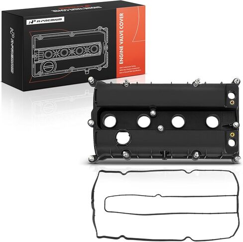 A-Premium Engine Valve Cover with Gasket and Bolt Compatible with Ford Fiesta 2014-2019 1.6L in Saudi Arabia