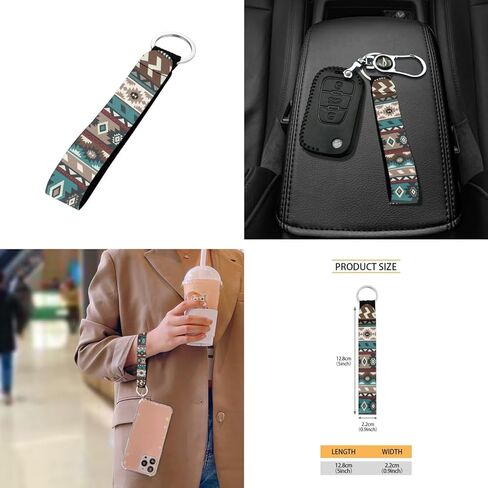 Aztec Tribal Car Seat Covers Full Set with Steering Wheel Cover for Women Universal Car Air Vent Storage Box Garbage Bag Cup Cushions Key Chain for SUV Van Sedan in Saudi Arabia