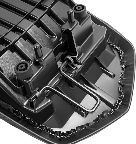 KUAFU Seat Replacement Compatible with 2004-2013 Yamaha Raptor 350 YFM 350R Replace for 5YT-24710-00-00 Black Complete Seat in Saudi Arabia