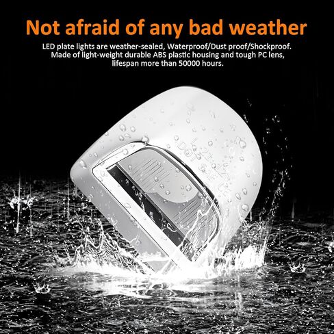 Bestview LED License Plate Lights Tag Lamp Assembly Red OLED Neon Tube Socket Wire Harness for Chevy Silverado GMC Sierra 1500 2500 3500 Suburban Tahoe Avalanche Cadillac Escalade EXT Yukon in Kuwait