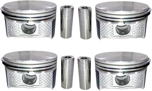 Car Engine Piston 1Set Compatible with Focus Mk2 2005-2012 Compatible with Mondeo Mk3 2000-2007 1.8L 1S7G-6K100CH in Saudi Arabia