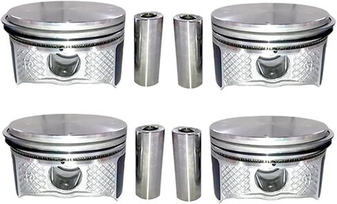 Car Engine Piston 1Set Compatible with Focus Mk2 2005-2012 Compatible with Mondeo Mk3 2000-2007 1.8L 1S7G-6K100CH in Saudi Arabia