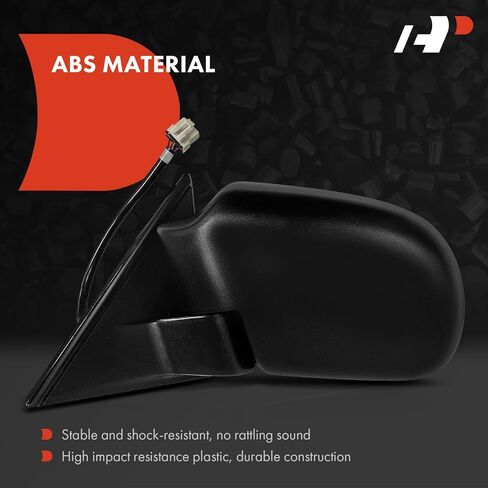 A-Premium Driver Side Power Door Mirror - Compatible with Chevrolet Blazer 1999-2005, S10 1999-2004 & GMC Jimmy 1999-2005, Sonoma 1999-2004 & Oldsmobile Bravada 1999-2004 - Heated Manual Folding in Saudi Arabia