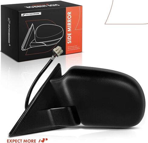 A-Premium Driver Side Power Door Mirror - Compatible with Chevrolet Blazer 1999-2005, S10 1999-2004 & GMC Jimmy 1999-2005, Sonoma 1999-2004 & Oldsmobile Bravada 1999-2004 - Heated Manual Folding in Saudi Arabia