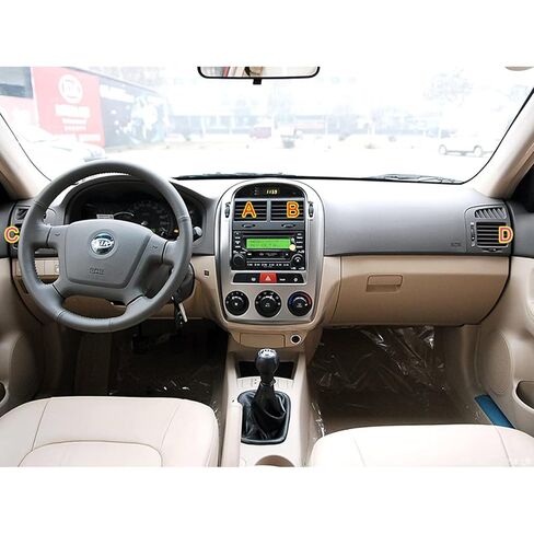 Replacement of Internal Parts Car Part Dashboard Air Conditioning Outlet Center Console Ventilation for Cerato Spectra Air Conditioner Outlet(D)(D) in Saudi Arabia