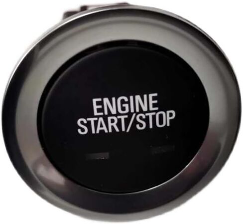 Car One Touch Start Button for Chevrolet Malibu 2016 2017 2018 2019,Convenient Lightweight Sturdy Exquisite Momentary Switch Interior Decoration Accessories Easy Install in Saudi Arabia