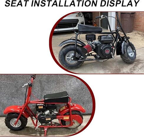 Mini Bike Seat - PSLER Motorcycle Seat, 12 Inches Seat Compatible with CT100U Trail 100cc, Soft and Comfortable in Saudi Arabia