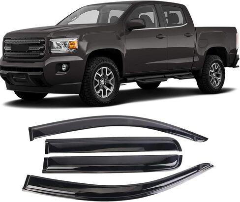 Side Window Visor Vent Deflectors Sun Rain Guards for Honda CRV (CR-V) 2017 2018 2019 2020 2021 2022 LX EX EX-L Touring in Kuwait