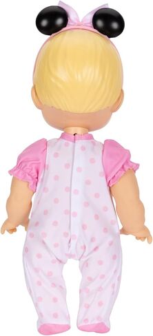 13-Inch Interactive Baby Doll – Magical Lights, Sounds, Music & Wand – Minnie-Inspired Nurturing Doll with Accessories – Multiple Skin Tones, Eye Colors – Ages 2 and Up in Saudi Arabia
