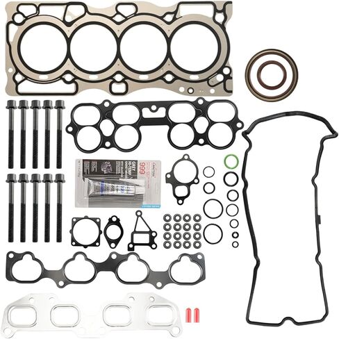 مجموعة حشية الرأس PHILTOP HS26261PT، ES72198 متوافقة مع 2002-2006 Altima، 2002-2006 Sentra، مجموعة حشية الرأس 2.5 لتر مع مسامير، HS26261PT، HS54444، CPW2742 in Saudi Arabia