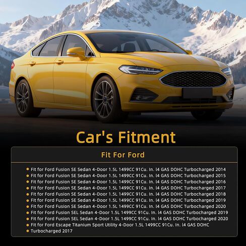 Head Gasket with Head Bolts Set, for Ford Fusion SE Sedan 14-20, for Fusion SEL Sedan 19-20, for Escape Titanium Sport 2017, for Escape SE Sport 17-19, for Escape SEL Sport 18-19, 1.5L HGS4312 in Kuwait